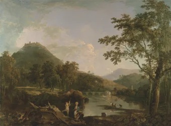 Dinas Bran vanaf Llangollen